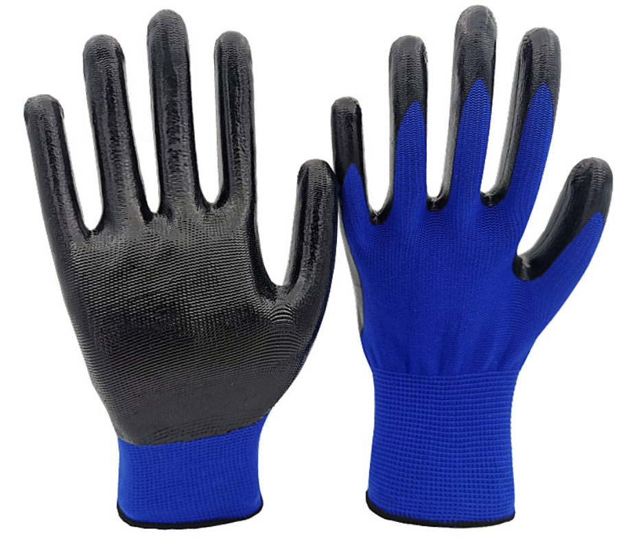 Nitrile work outlet gloves